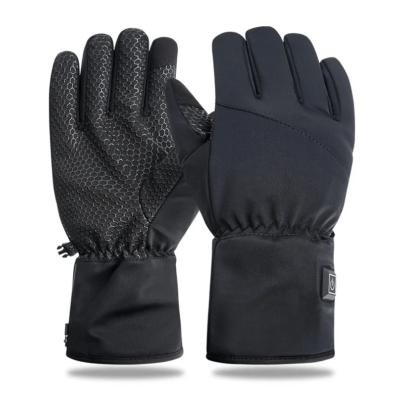 

Winter Ski Graphene Heated Gloves Rechargeable Motorcycle Battery Heated Gloves Liner