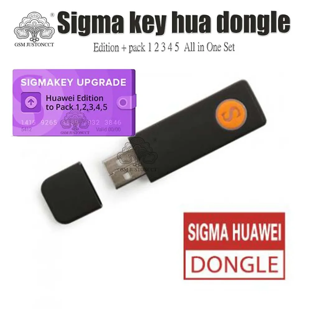 Sigmakey Hua Edition + PACK 1 2 3 4 5 + Ppwerpack