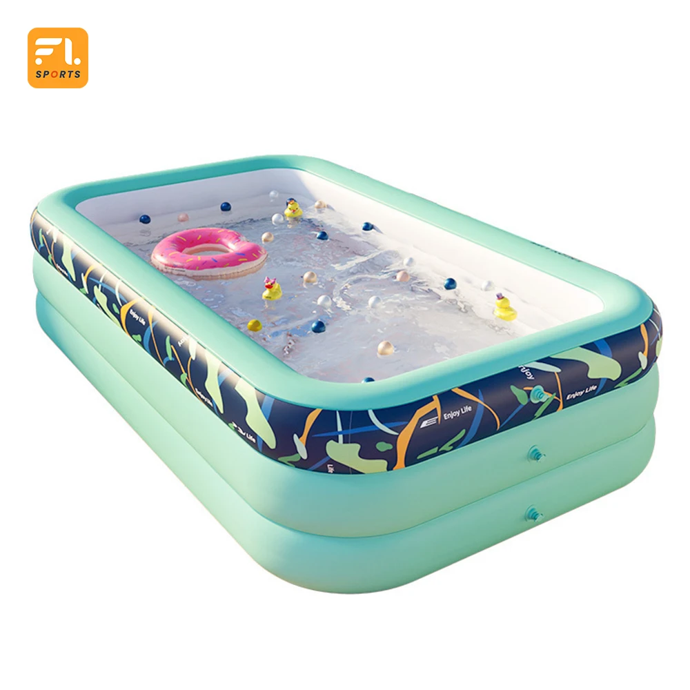 

428*195*56cm Circular Swimming Pool, Large Outdoor Pool for Adults Children , Sunshade, Super Large Swimming Pool