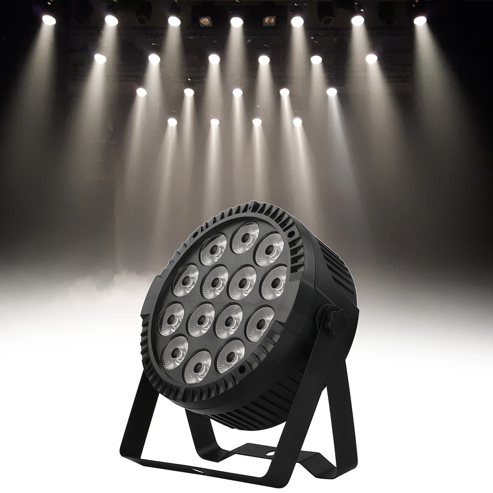 U'King 4PCS 14LED Par Light 4in1 RGBW Effect Stage Light DMX512 4/8CH Voice Control Automatic Mode Party Light for Bar KTV Disco