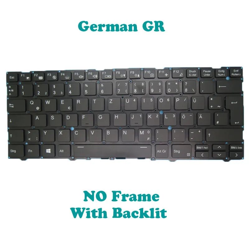 Imagem -04 - Teclado Retroiluminado para Gigabyte u4 Intel 11th Gen u4 ud ud Ud-ax201ngw Ud50au823so Ud70s1823so Inglês Eua Reino Unido