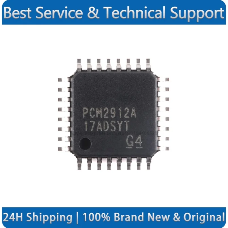 PCM2912APJTR PCM2912A TQFP-32 Audio codec chip New Original