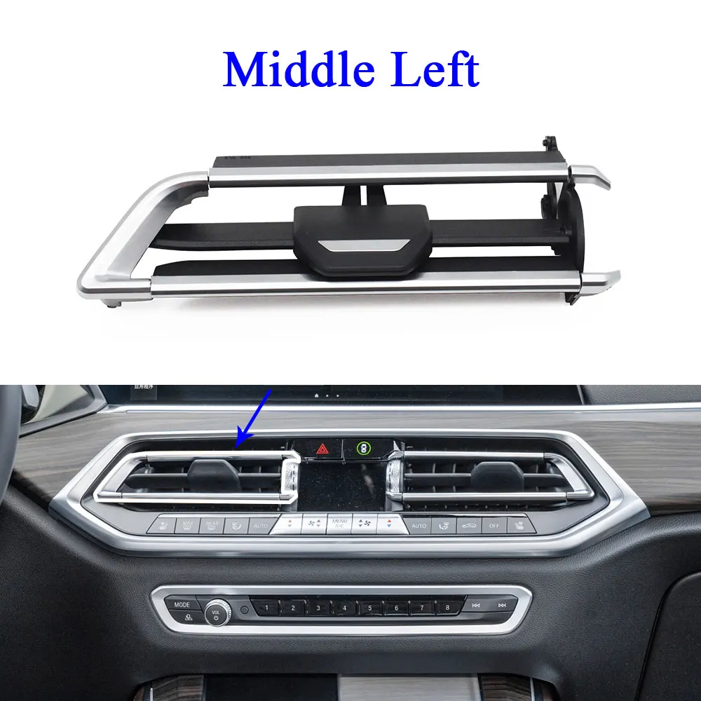 Dashboard Midden Links Rechts Ac Air Vent Grille Outlet Reparatie Kit Auto Accessoires Voor Bmw X 5X6X7 Serie G05 G06 G07 64119458543