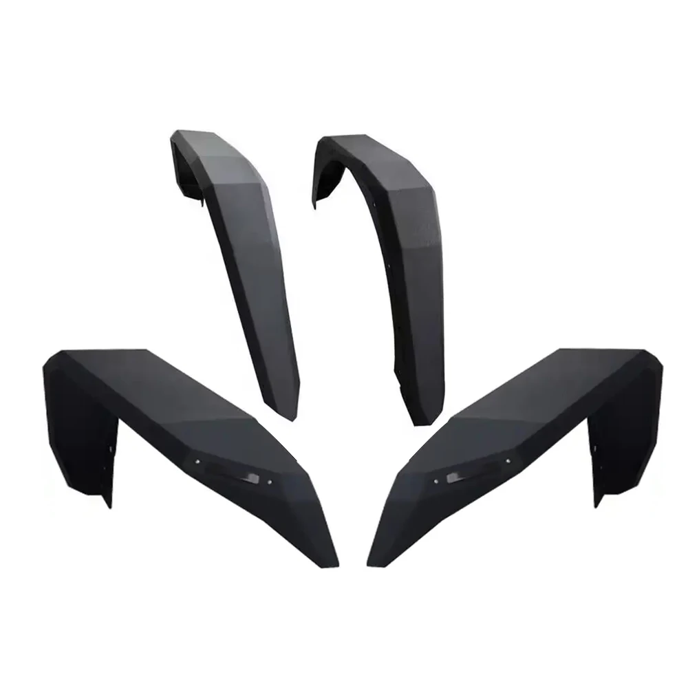 Car Offroad 4x4 Auto Accessories Fender Flare With Light For Jeep Wrangler JL 2018-2023 Trim Front Rear Mudflaps Wheel Eyebrow