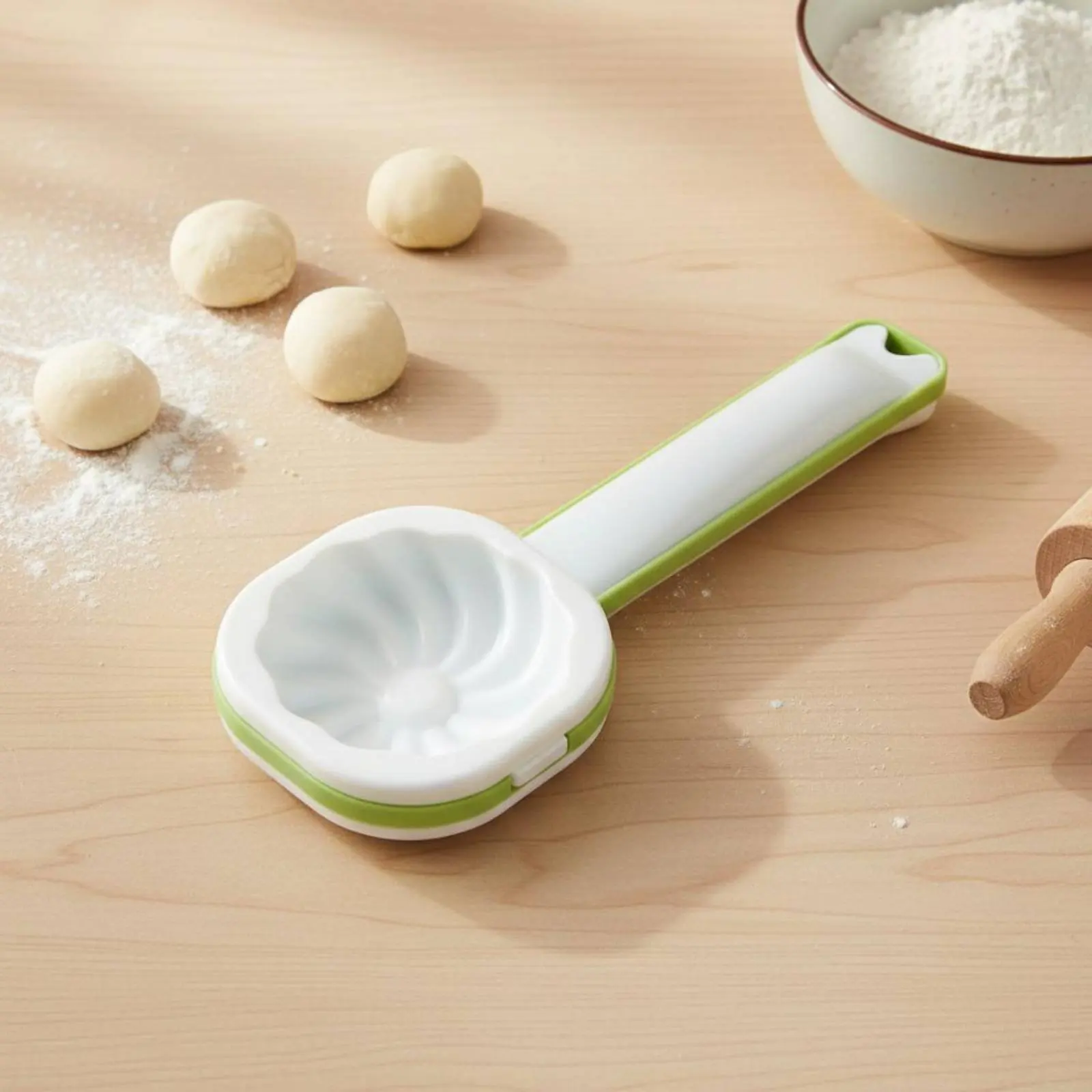 Dumpling Wrapper Press Easy to Use Bun Wrapper Mold Baozi Shaper Mold Multiuse Food Prep Tool Beginner-Friendly