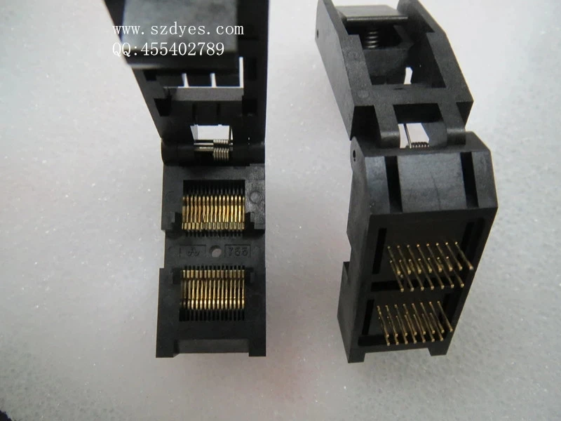 

Original YAMAICHI IC Test Seat IC51-0202-779 IC51-0302-755 Burning Programme SSOP20 SSOP30 Socket Adapter