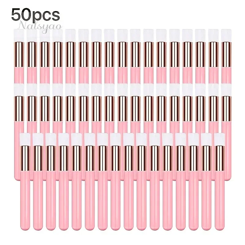 3/10/20/50/100pcs Eyelash Cleaning Brush Lash Shampoo Brush for Eyelash Extensions Makeup Remover