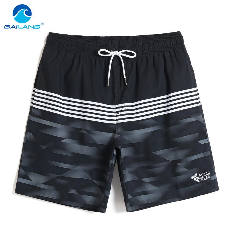 Gailang Brand Square Cut Swimwear Men Swimming Boxer Trunks Swim Surfing Briefs Bermuda Man Quick Drying Boardshorts Swimsuits