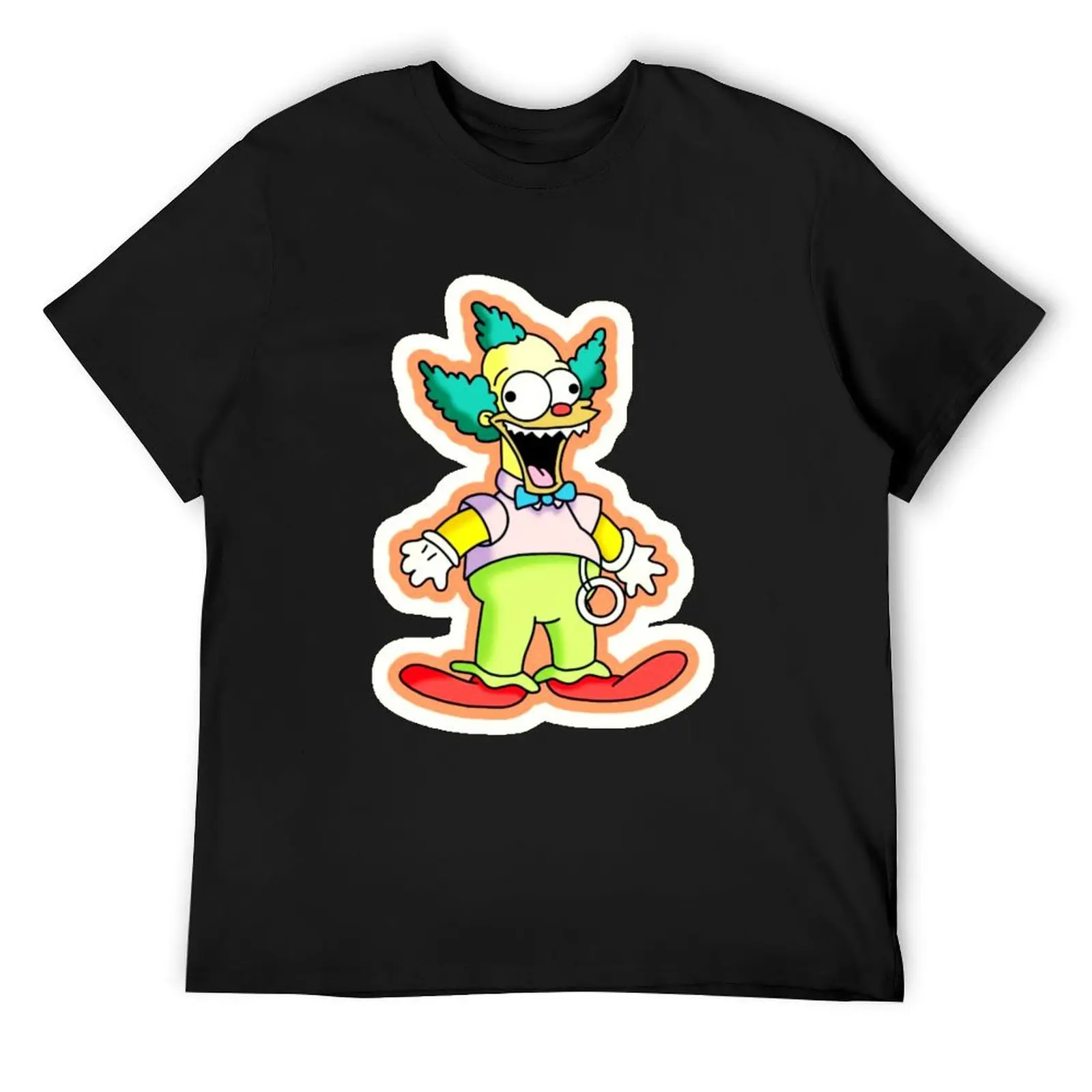 Krusty Doll Treehouse of horror T-Shirt graphic t shirts sports fans Men's t shirts