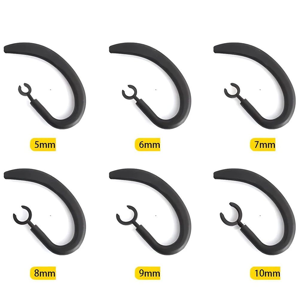 5mm 6mm 7mm 8mm 9mm 10mm Bluetooth Earphone Earhook Loop Clip Retractable whirling Ear Hook Replacement Headphone Accessories