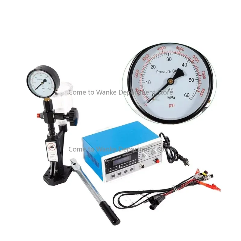 CR-C Common Rail Injector Tester S60H Nozzle Tester Code Reader Type Automotive Diagnostic Tool for Engine Maintenance