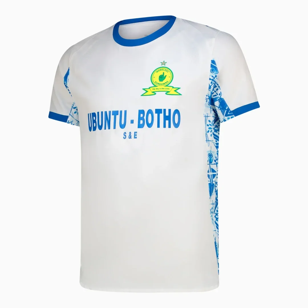 2026 Mamelodi Sundowns Home football jersey match training Kit Summer Sports Men's T-Shirt Kid's Clothing Tee Beach T-shirt ﻿