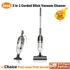 INSE R7 Corded Vacuum Cleaner Handheld Stick Vacuum 600W Powerful 3 In1 Lightweight Vacuum Cleaners for Home Hard Floor Pet Hair