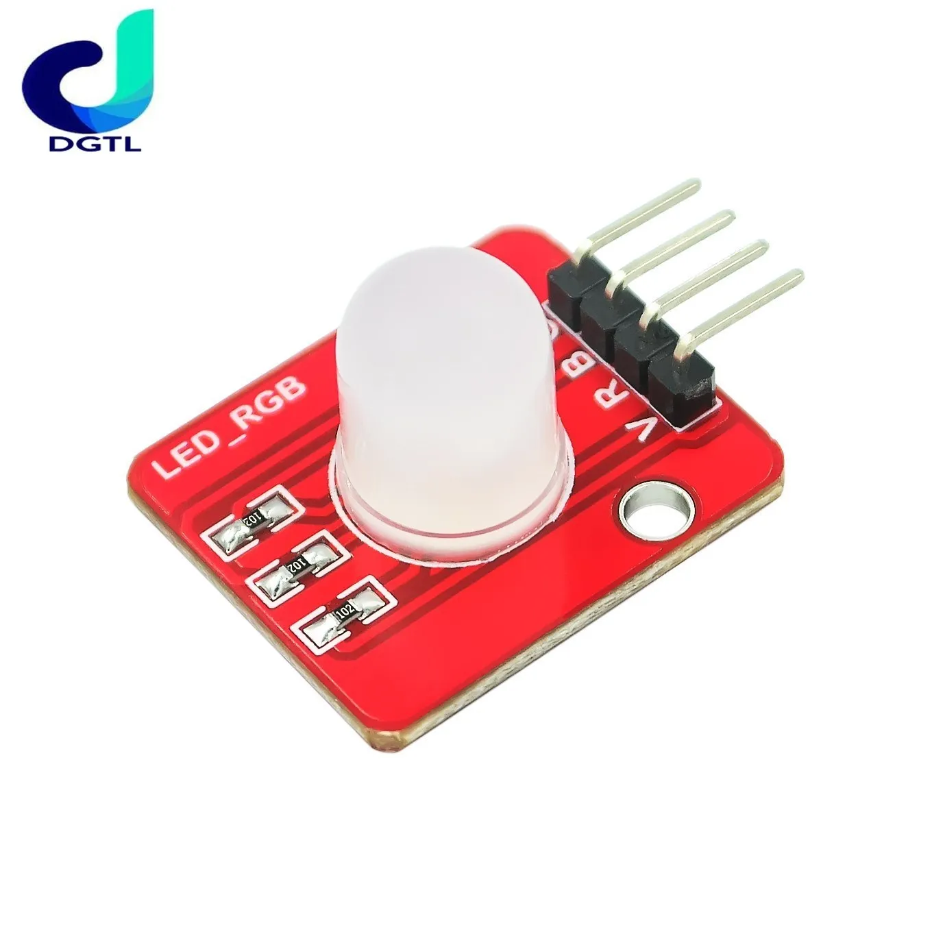 Blocos de Construção Eletrônicos para Arduino, Starter Kit, DIY, Full Color, RGB, LED, 140C5, 10mm