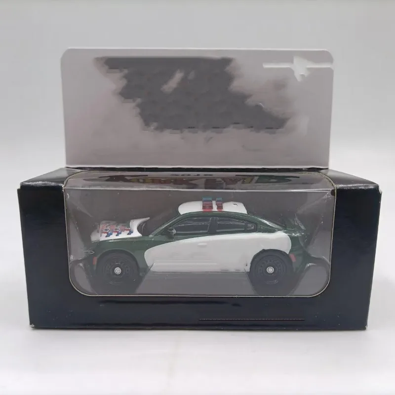 

Полицейская машина из сплава, имитация модели автомобиля, новый готовый орнамент, новая упаковка, имитация модели автомобиля, статическая коллекция орнаментов