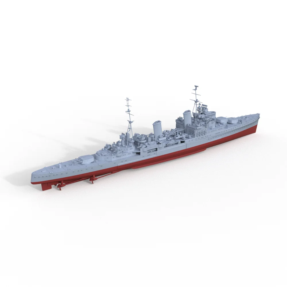 

SSMODEL SSC603-A 1/200 1/144 1/350 1/700 комплект военной модели HMS Liverpool Gloucester Class Light Cruiser миниатюрная статическая модель