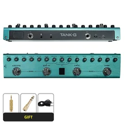 Guitar Multi Pedal Effects Processor Delay Reverb Effects Portable 36 Presets for Electric Guitar Studio Recording