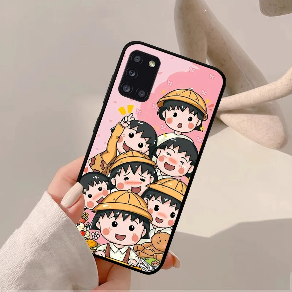 Catoon Chibi Maruko Chan Phone Case For Samsung A 10 11 12 13 20 21 22 30 31 32 40 51 52 53 70 71 72 73 91 13 shell