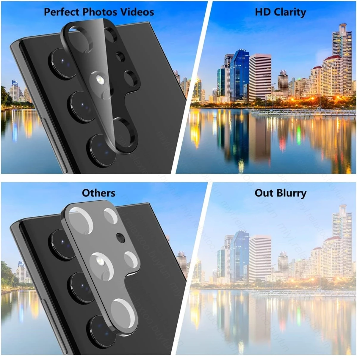 واقي كاميرا منحني ثلاثي الأبعاد لهاتف سامسونج S25 Ultra Edge FE S25Ultra S25 + S25FE S 25 5G HD عدسة خلفية من الزجاج المقسى صديق للبيئة #5
