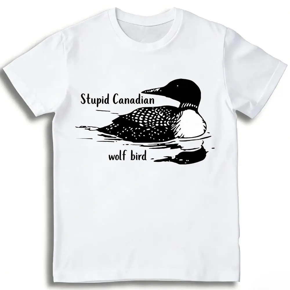 Heated Rivalry Funny Meme Graphic T-shirts Men Women Stupid Canadian Wolf Bird Short-sleeved Harajuku Casual Streetwear Y2k Tops