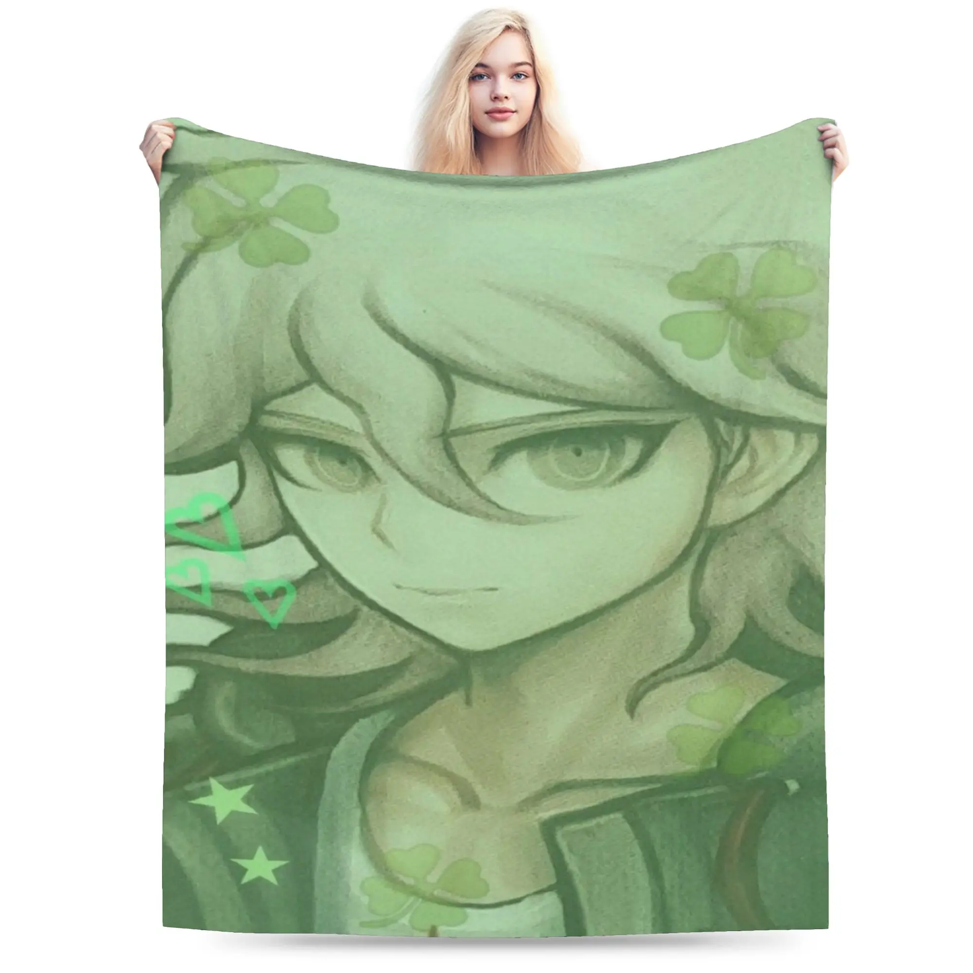 Nagito Komaeda The Ultimate Blanket Super Soft Fleece Cute Present  Throw Blankets Bedspread