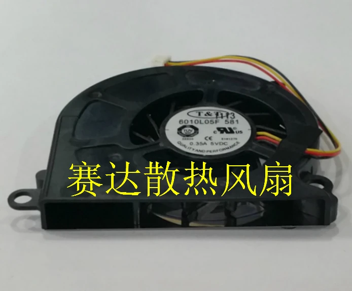 New T&T 6010L05F 5V 0.35A ultra-thin fan turbo laptopcooling fan