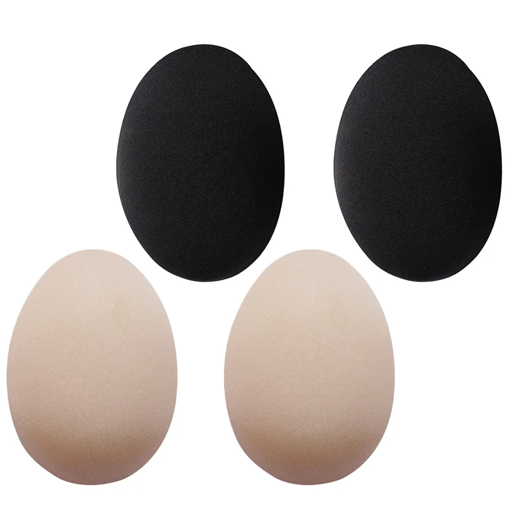 2Pairs Men Chest Muscle Pads Safe Comfortable Adhesive Pads for Instant Muscular Transformation Chest Muscle Cushion
