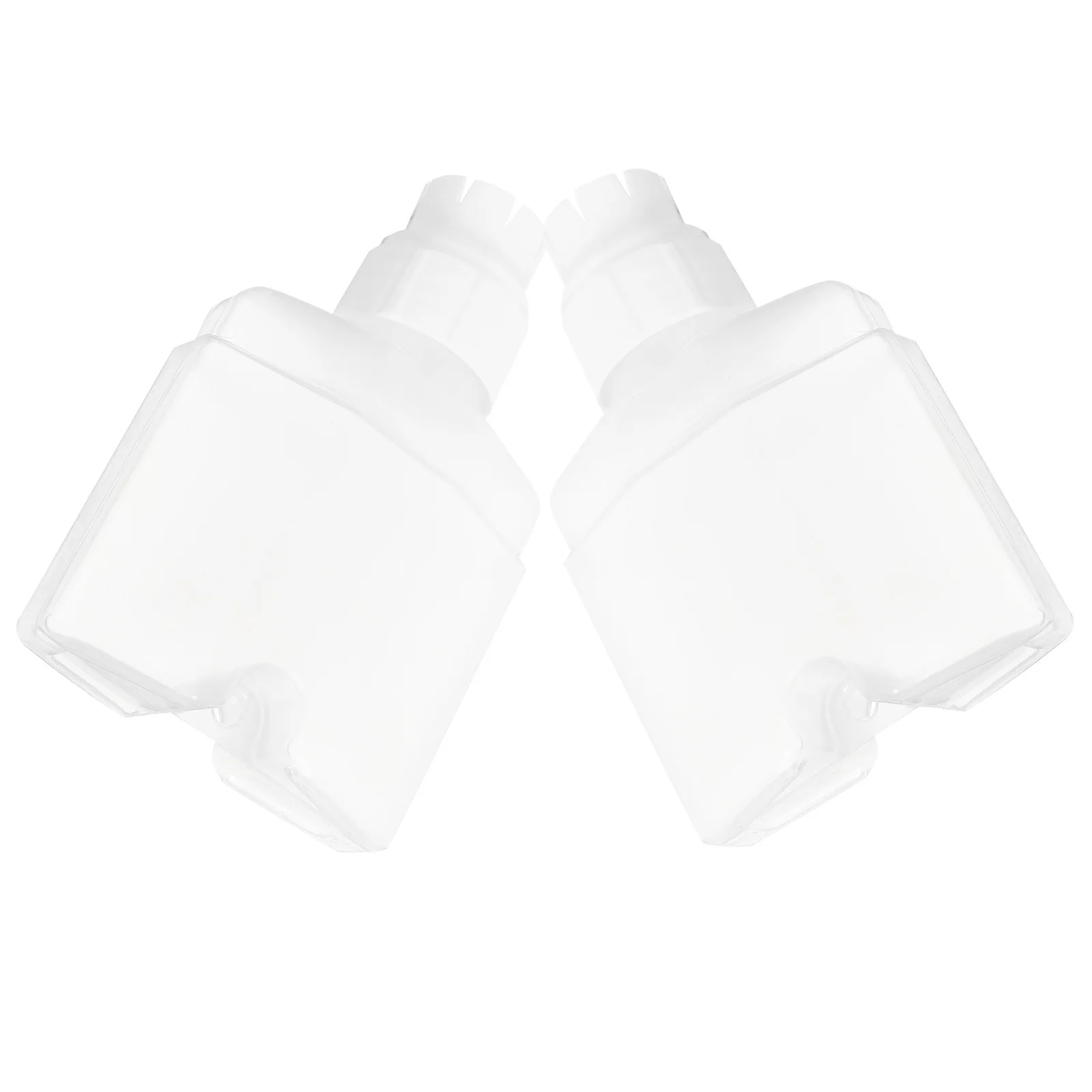 

2pcs Milk Storage Bottles For Supplemental Nursing System Seamless Design Easy Clean Lightweight Portable Measurement Markings