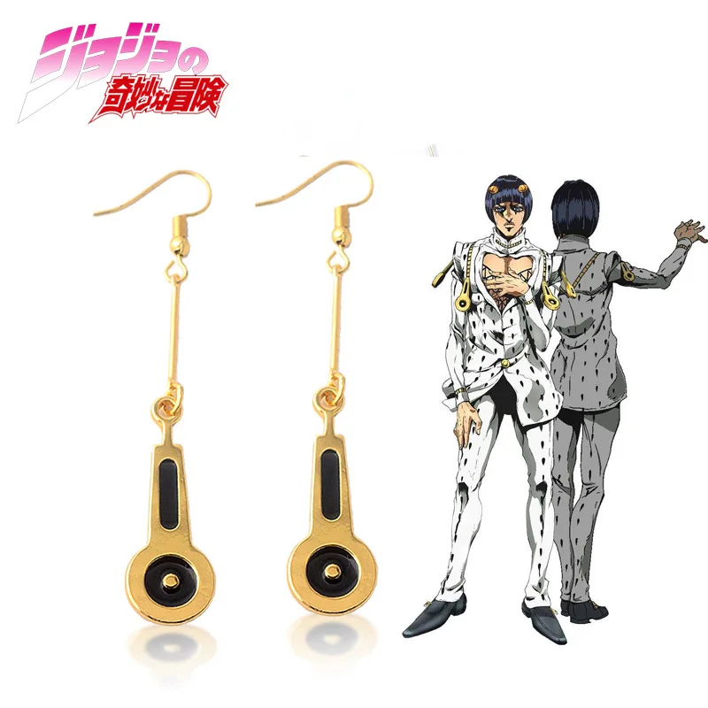 7.2CM Metal Golden Bruno Buccellati Same Style Water Prop Shapes Dangle Earrings Cartoon Fashion Jewelry Adorable Accessories