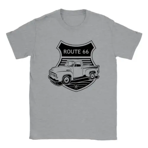 Route 66 and the Original F-100 - Classic Unisex Crewneck T-shirt