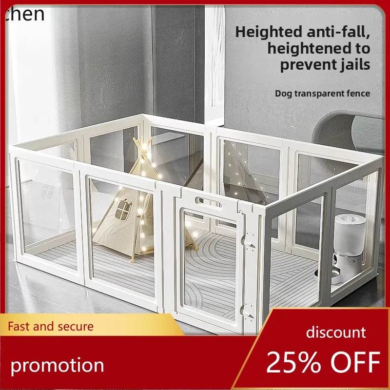 

CZ Dog Fence Acrylic Kennel Pet Indoor Fence Rabbit Large Dog Small Dog Cage