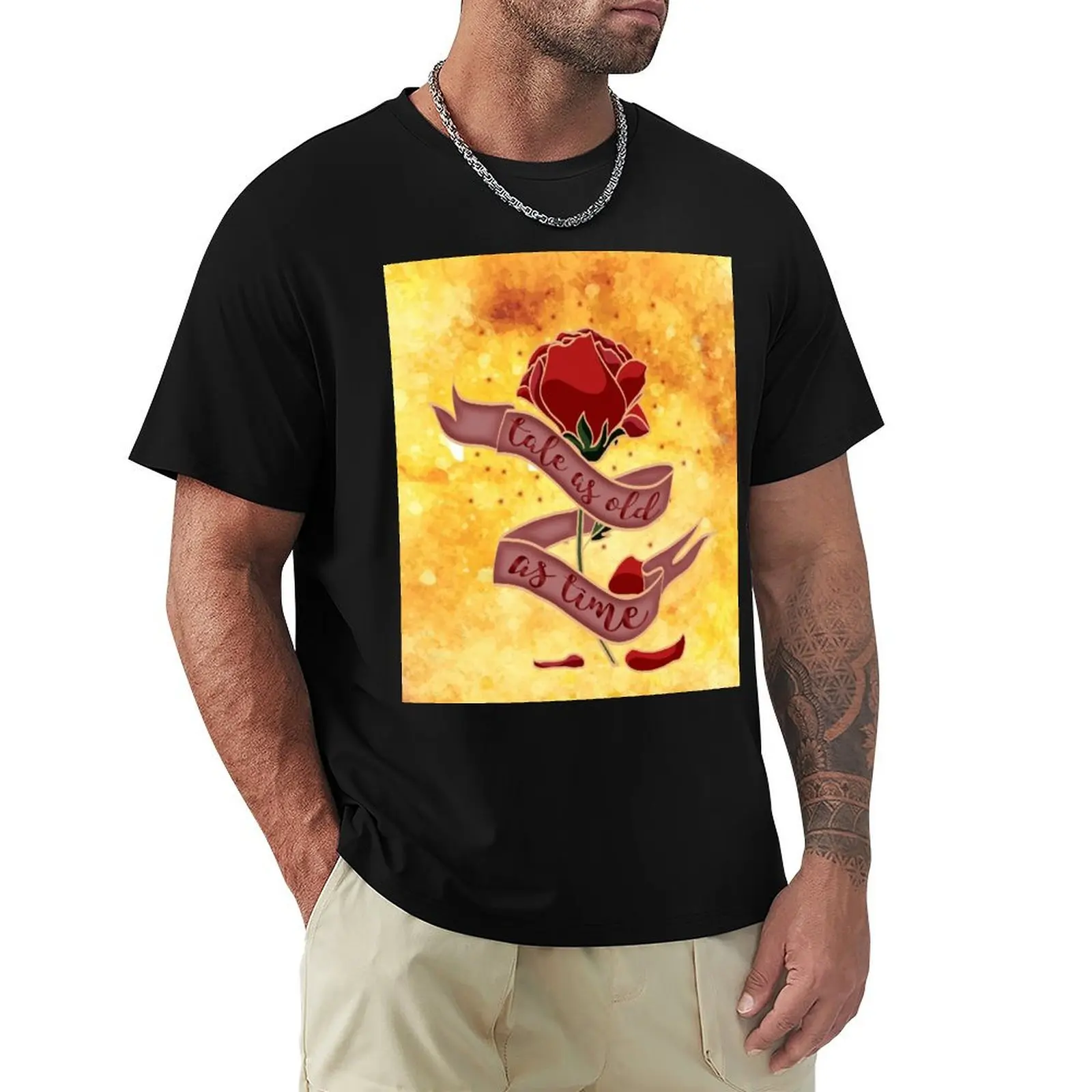 

Tale as old as time T-Shirt Non-Shrink Basic Cotton T-Shirt