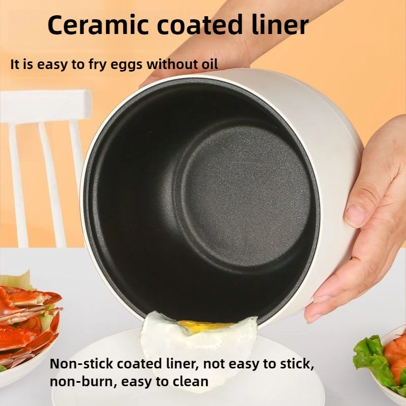 220V 電気炊飯器多機能統合 1.8L シングル小型炊飯器圧力鍋家庭用食品ウォーマー