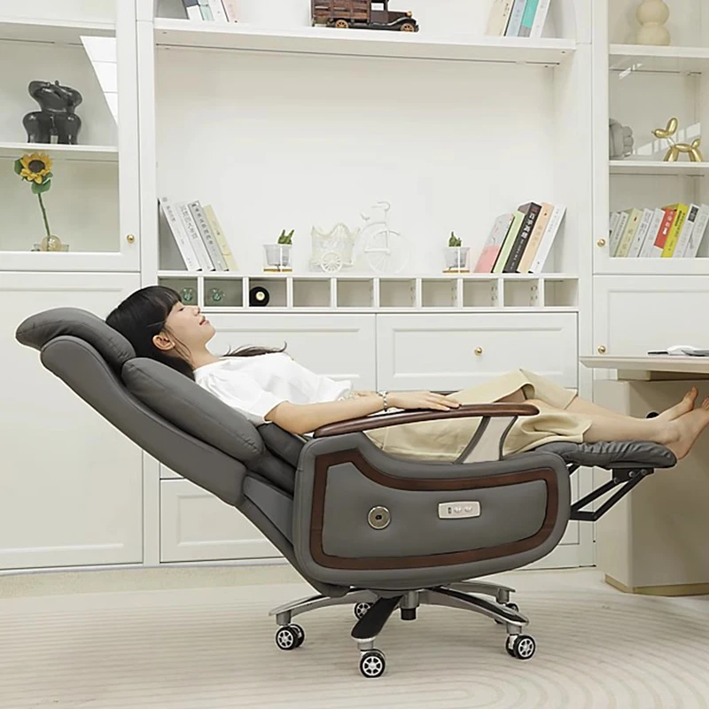 Recliner Playseat Mobile Comfortable Office Chair Nordic Swivel Office Chair Bedroom Backrest Conference Mobilya Home Furniture