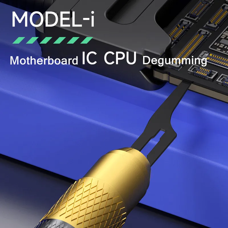 Assassin mécanique 5 5 pièces, jeu de lames de retouche de dégommage professionnel, couteau grattoir pour téléphone carte mère IC CPU réparation outils de coupe