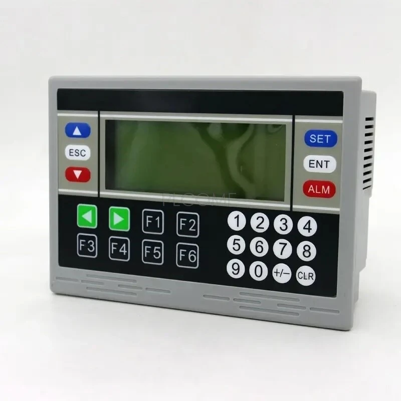 PLC HMI 2-in-1 Integrator OP320 Text Display FX2N PLC 18MR 18MT RS232 RS485 LCD OP, Digital Analog Weighing Expandable