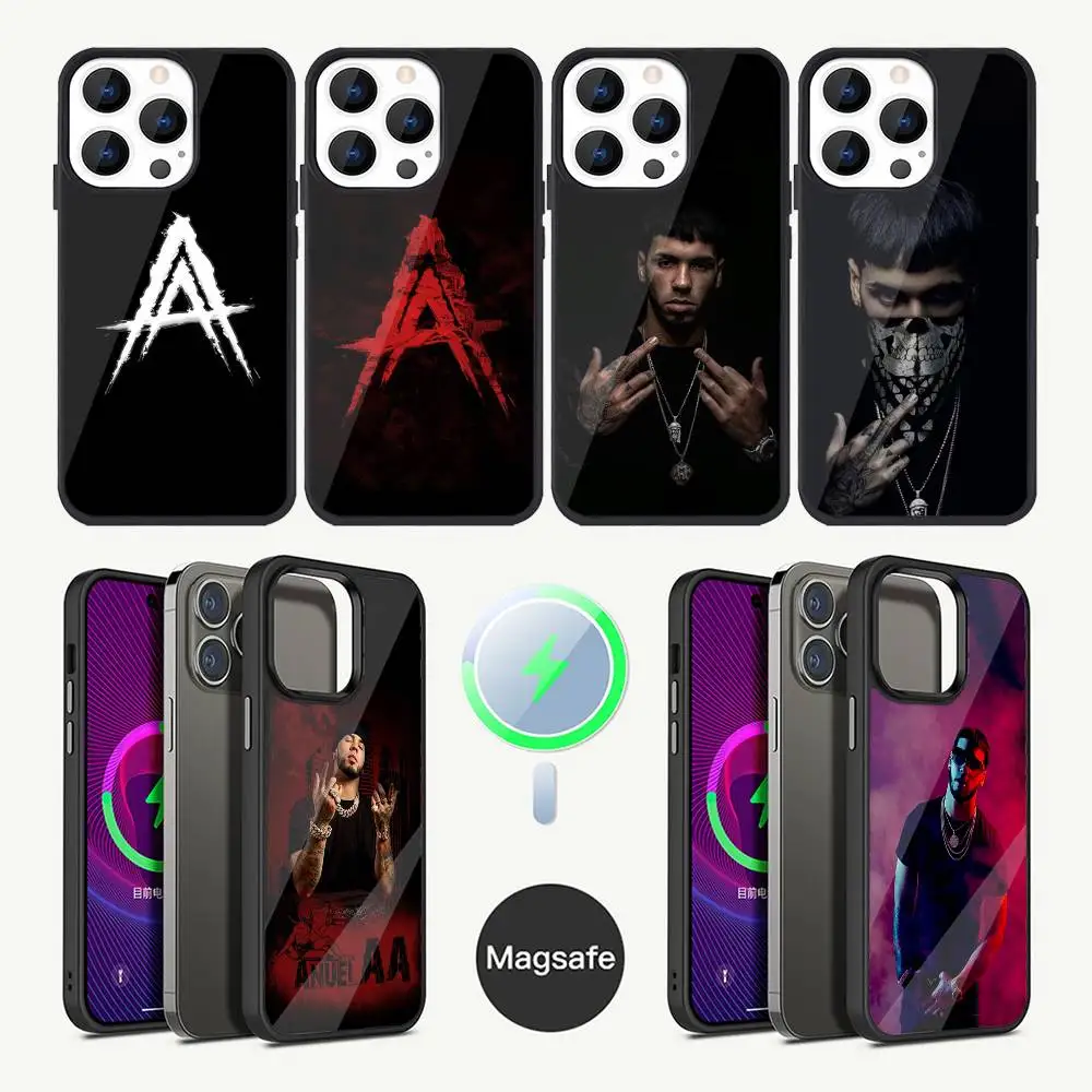 

A-Anuel AA Rapper Phone Case For iPhone 17,16,15,14,13,12,11,Plus,Pro,Max Mini Magsafe Magnetic Wireless Charging