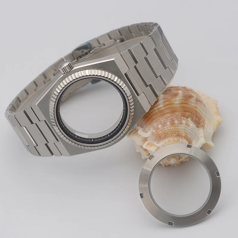 316 Stainless Steel 40mm Super Player Watch Case Fit NH35 NH36 Automatic Movement Men Dive Watch Modified Replacement Shell