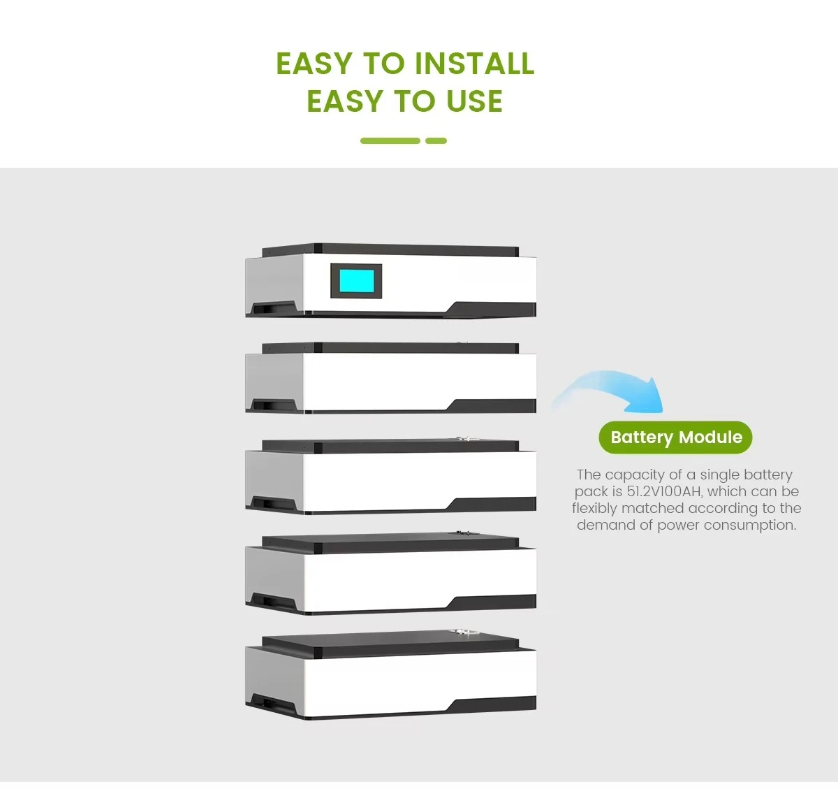 LP 20-30KW LiFePO4 Hybrid Grid Lithium BMS High Voltage Stackable Solar ESS Battery with CAN Communication All-In-One System