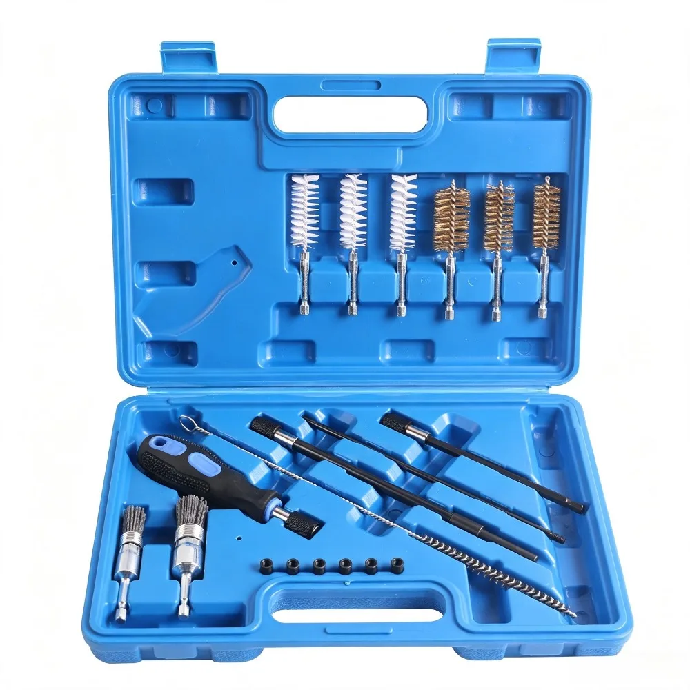 Carburetor, Throttle Body Cleaning Brush Set, Nylon Wire Brush, Car, Motorcycle Engine Maintenance Decarbonizer