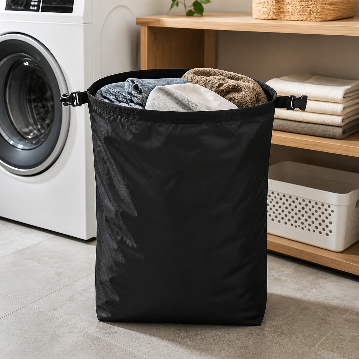 Super sized laundry bag, giant storage bag, reusable multifunctional moisture-proof bag, suitable for luggage, clothing, bedding