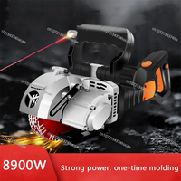 8900W 220V Electric Wall Chaser - 5000r/min Steel/Concrete Groove Cutting, Circular Saw Slotting Power Tool