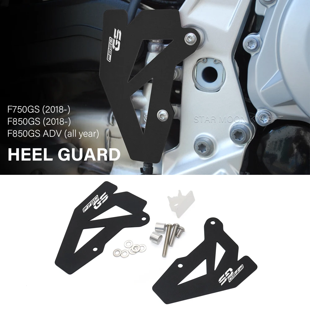 

F850GS Heel Protector Cover For BMW F 850 GS Adventure F750GS F850 F 750 GS 2018-2022 Rear Brake Pump Protection Foot Peg Guard