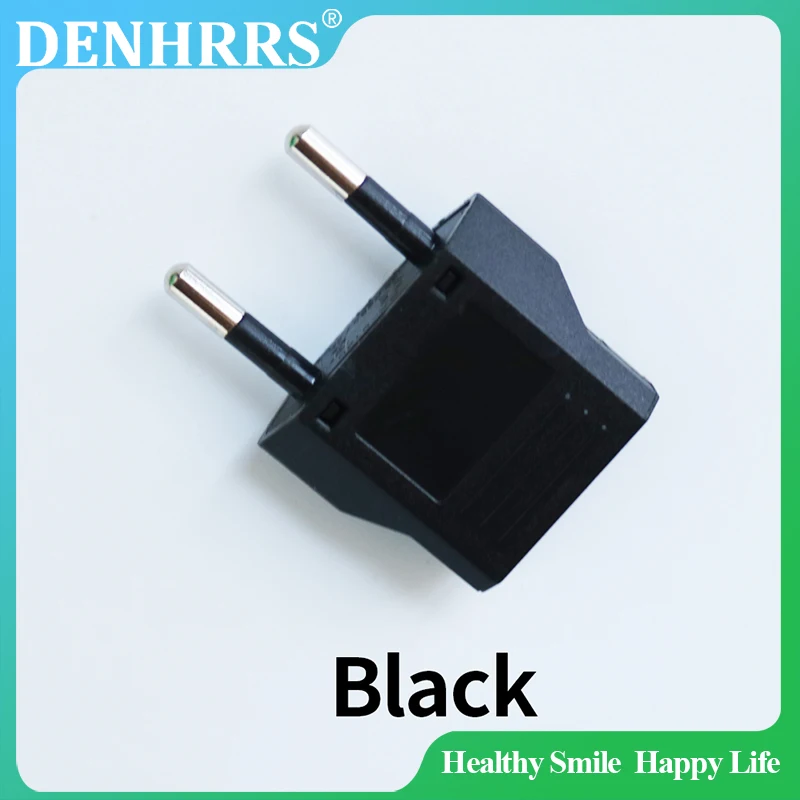 1 قطعة أداة تقويم الأسنان آلة معالجة الضوء قابس مهايئ أبيض/أسود