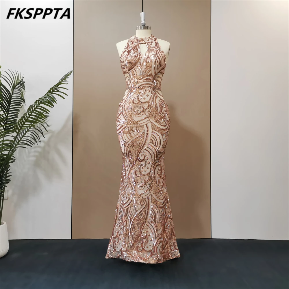 Vestido largo de noche de sirena verde para mujer, traje sin mangas, largo hasta el suelo, ideal para ocasiones formales, fiesta de boda, talla grande, venta al por mayor