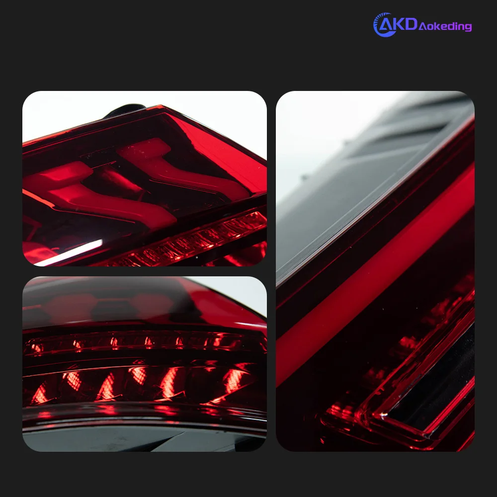 

AKD Car Tail Lamp for Audi A3 Rearlight 2013-2020 A3 LED Taillight Projector Lens Numerical DRL Head Lamp Auto Accessories