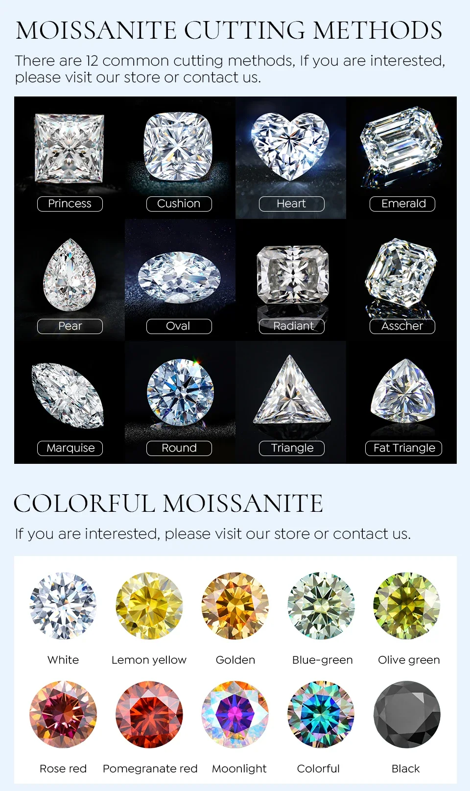 DWJ Mode 3CT Große Moissanit Diamant Ringe für Frauen Doppel Herz Zirkon 925 Sterling Silber Eternity Engagement Edlen Schmuck – Detail 17