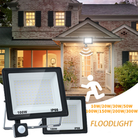 LED Flood Light 10W 20W 30W 50W 100W 150W 200W 300W AC220V OutdoorSpotlight Street Light Led Exterior Wall Lamp For Garden