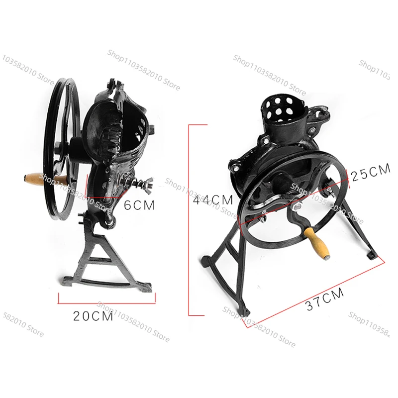 Manual Corn Sheller Thresher Machine, Maize Kernel Separator for Stalk Removal, Farm Tool Factory Outlet