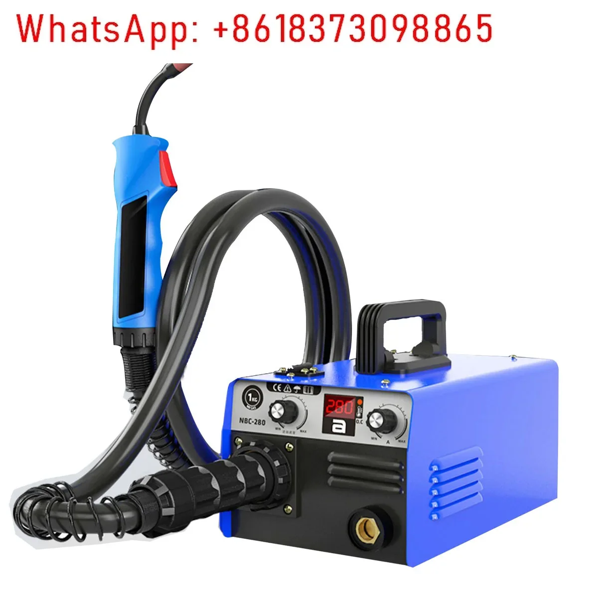 Small Handheld Welding Machine Mini Gas Protection Small NBC-280 Carbon Dioxide Gas Protection 2.2m Integrated Welding Gun